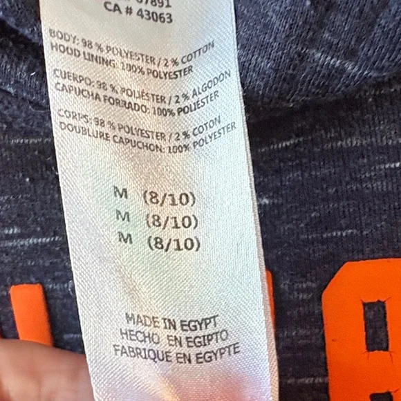 NFL Chicago Bears Football Youth Hoodie Boys Sz: M (8/10) EUC - Picture 3 of 12